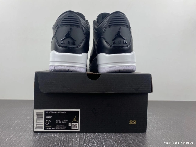 Rep Husky Cyber (2016) Monday Retro 3 Jordan 136064-020 0816